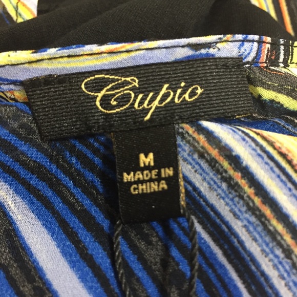 Cupio Marble Swirl Tunic Dress SZ M - Picture 9 of 11